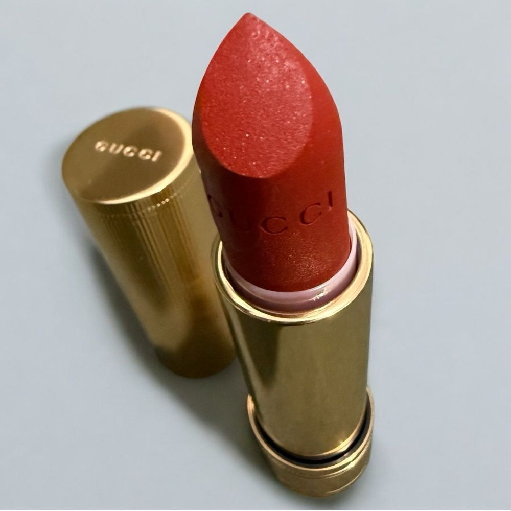 GUCCI ROUGE À LÈVRES MAT LIPSTICK – JANET RUST 505